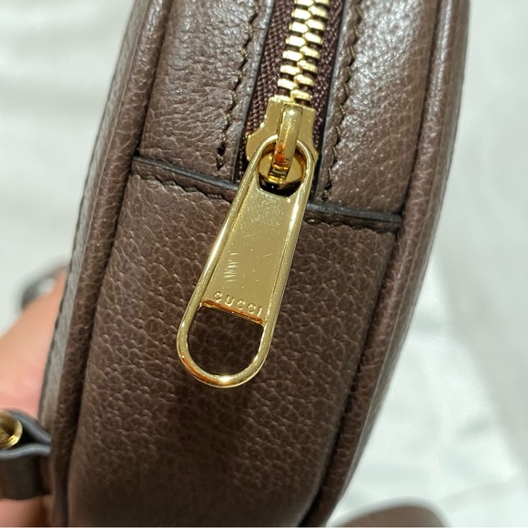 {Gucci} GG Supreme Mini Ophidia Round Backpack - Picture 10 of 14